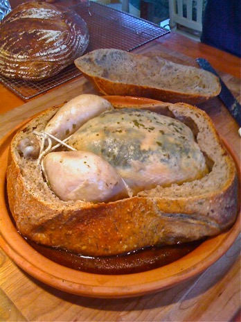 Chicken Bread Crust